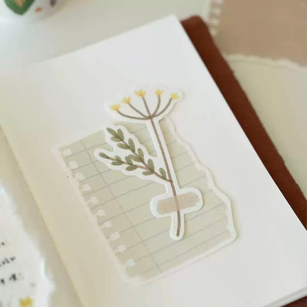 (NEW) Vintage Botanical | Memo sheets