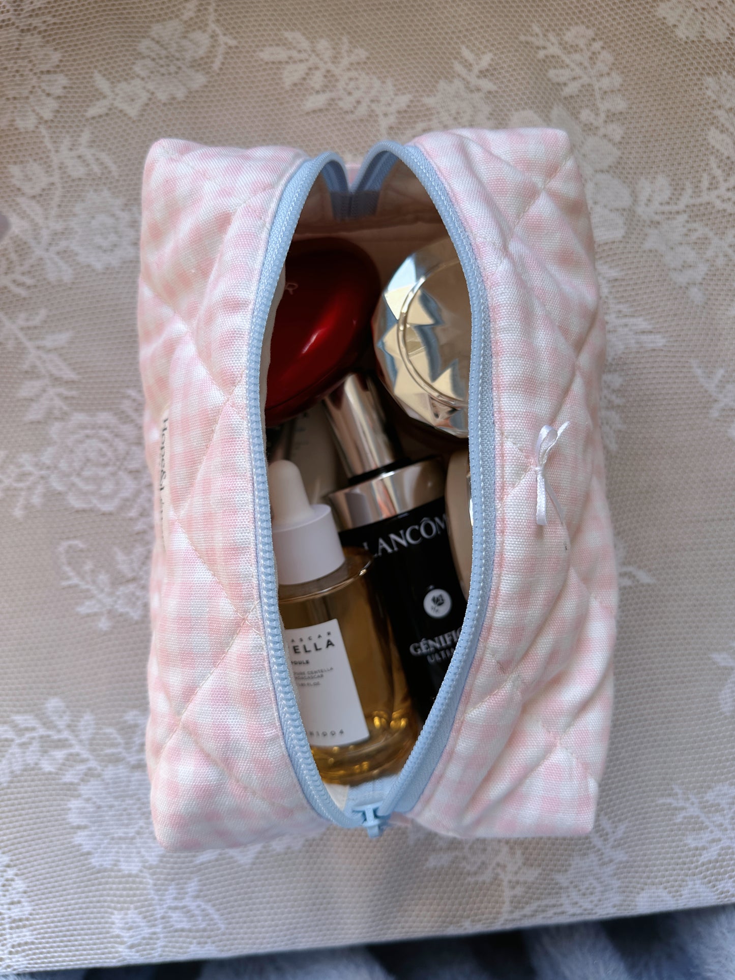 Hopeless Romantic - Blush & Bloom Make up bag