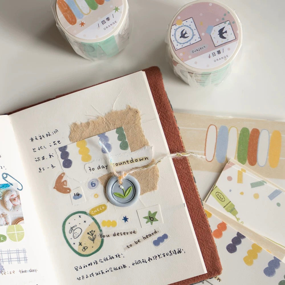 (NEW) Twilight | Washi Tape Stickers