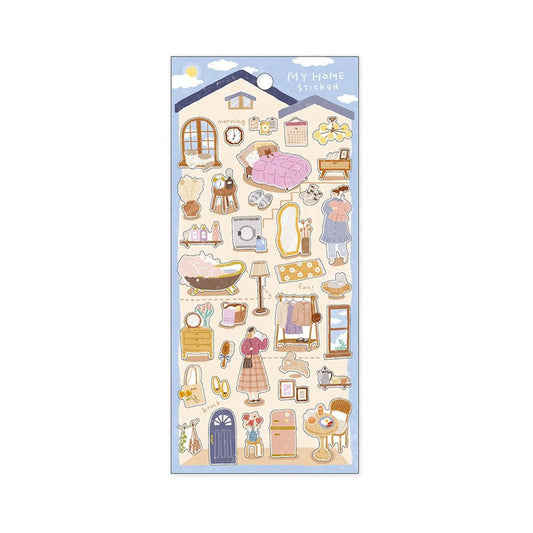 (NEW) My home sticker - Dress up time | Sticker Sheet