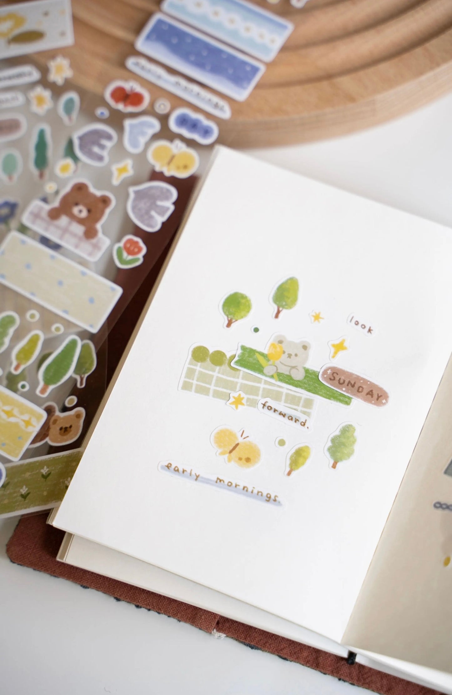 (NEW) Forest | Kiss Cut PET Tape Stickers