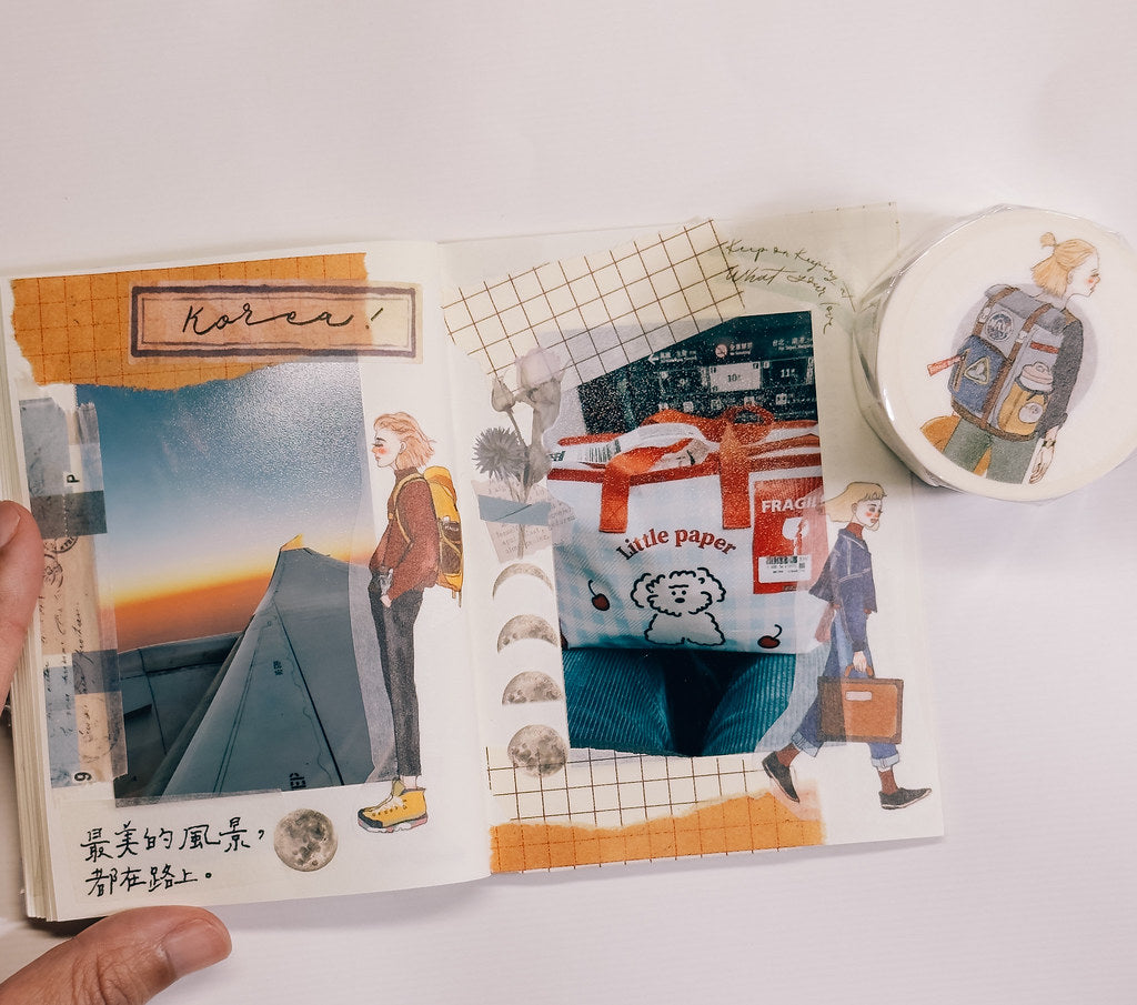 Bon Voyage | Paper Tape Stickers