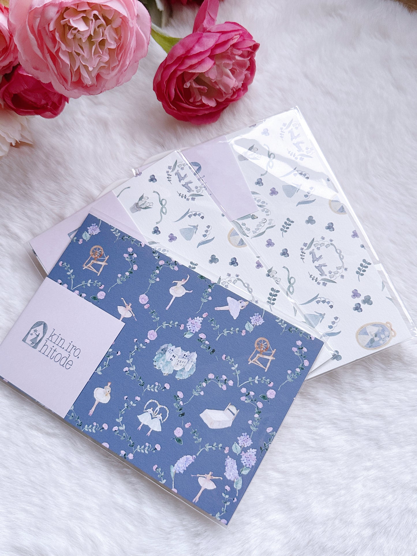 (NEW) Kin.Iro.Hitode Petals and Leaves | Postcard