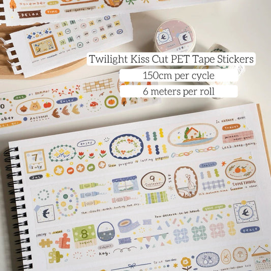 (NEW) Twilight | Washi Tape Stickers