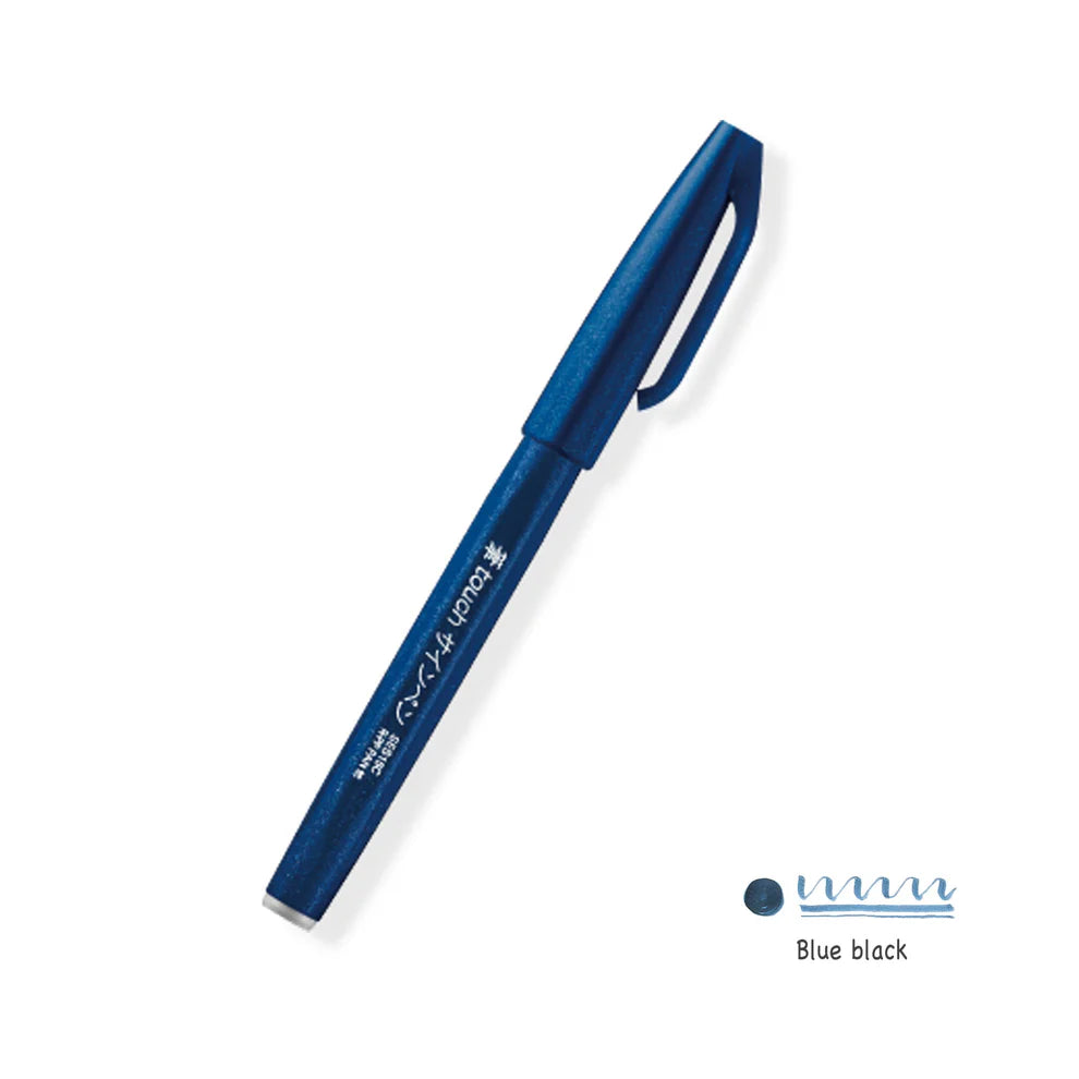 (NEW) Pentel Fude Touch Brush Sign Pen (14 colors)