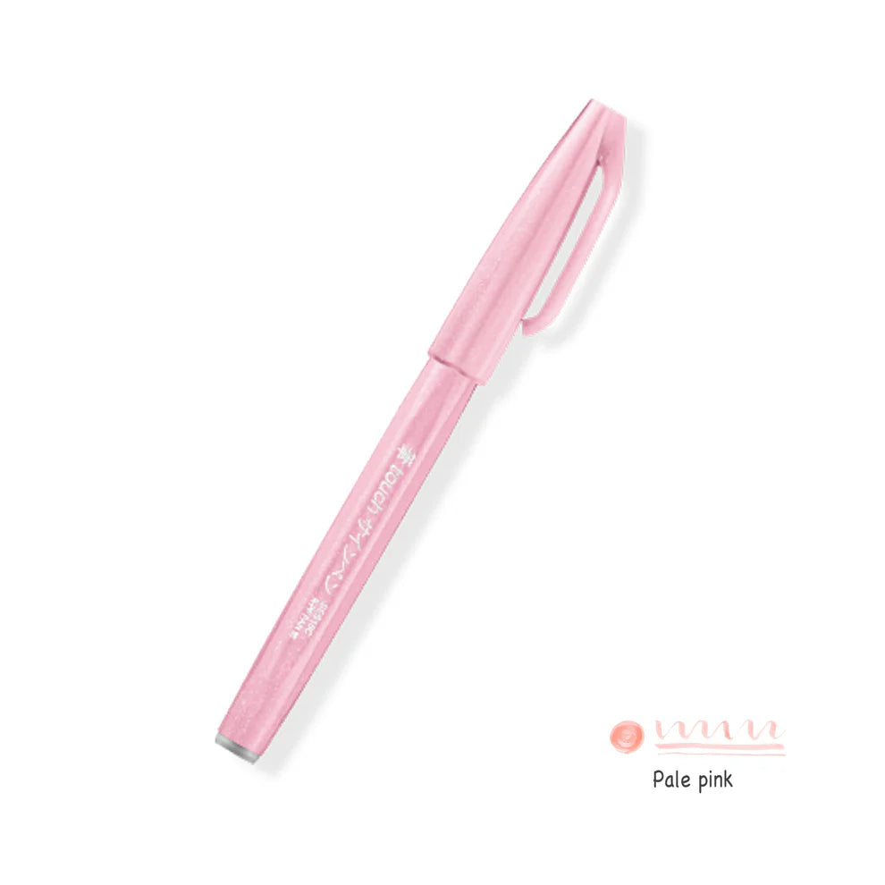 (NEW) Pentel Fude Touch Brush Sign Pen (14 colors)