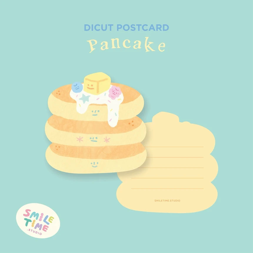 Smiletime Diecut Glitter Postcards | 3 designs