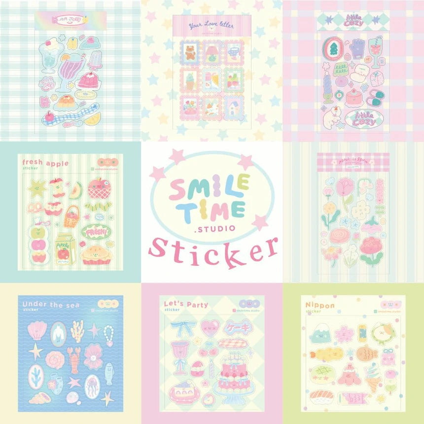 (NEW) Smiletime About to Bloom | Sticker Sheet