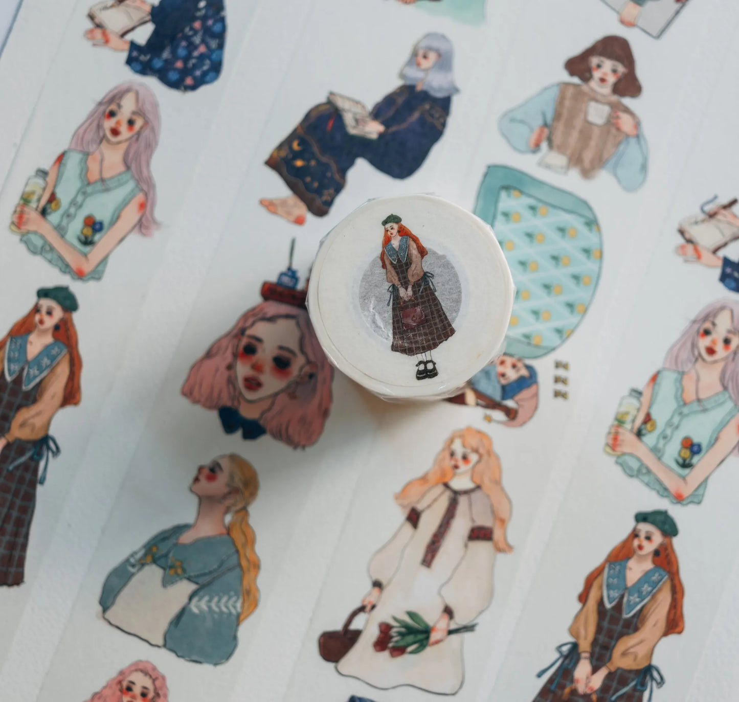 Collage Time | Paper Tape Stickers