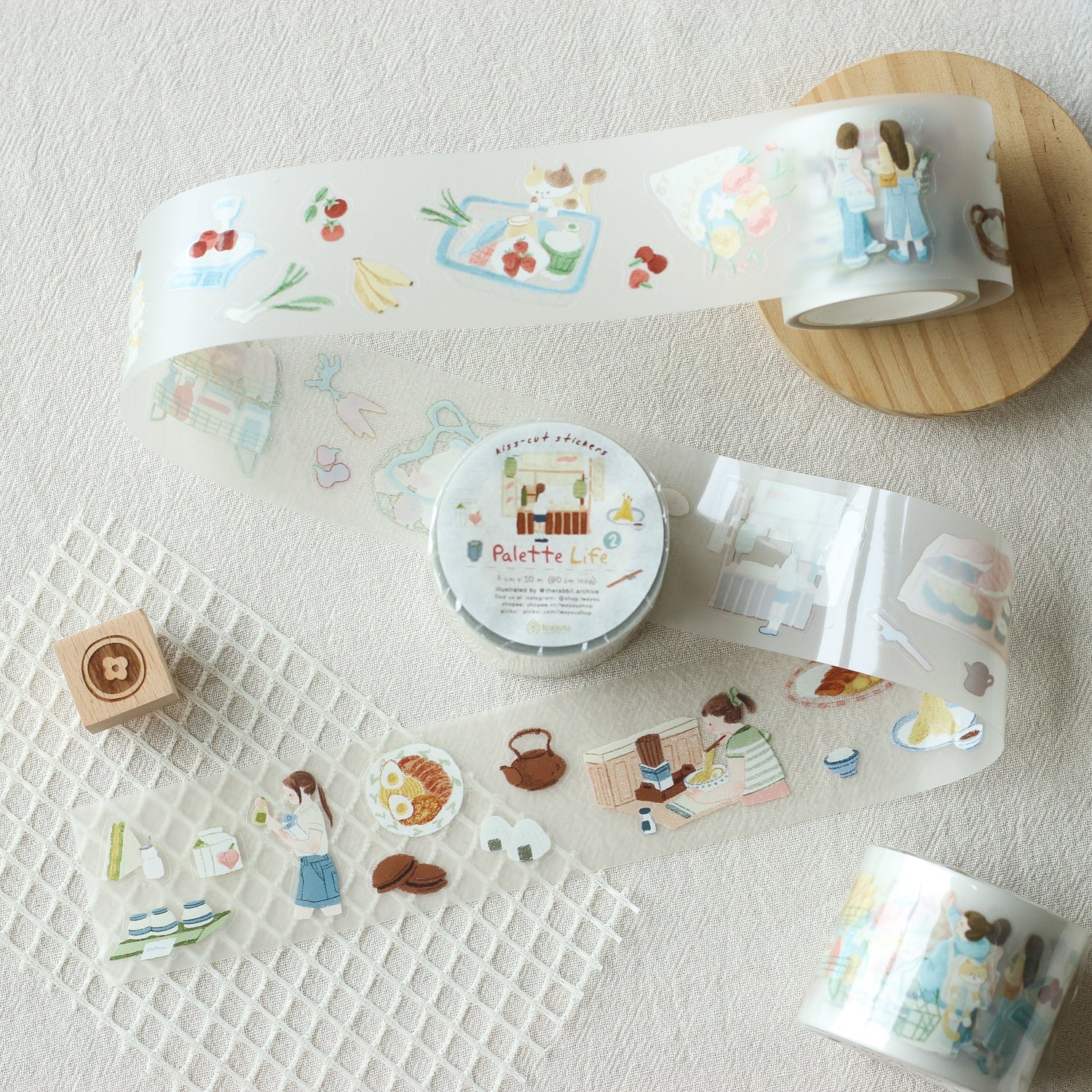 PET Tape Stickers