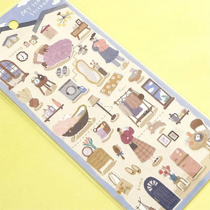 (NEW) My home sticker - Dress up time | Sticker Sheet