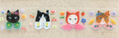 Aiko Fukawa CAT CAT | Transparent Washi Tape (8m)