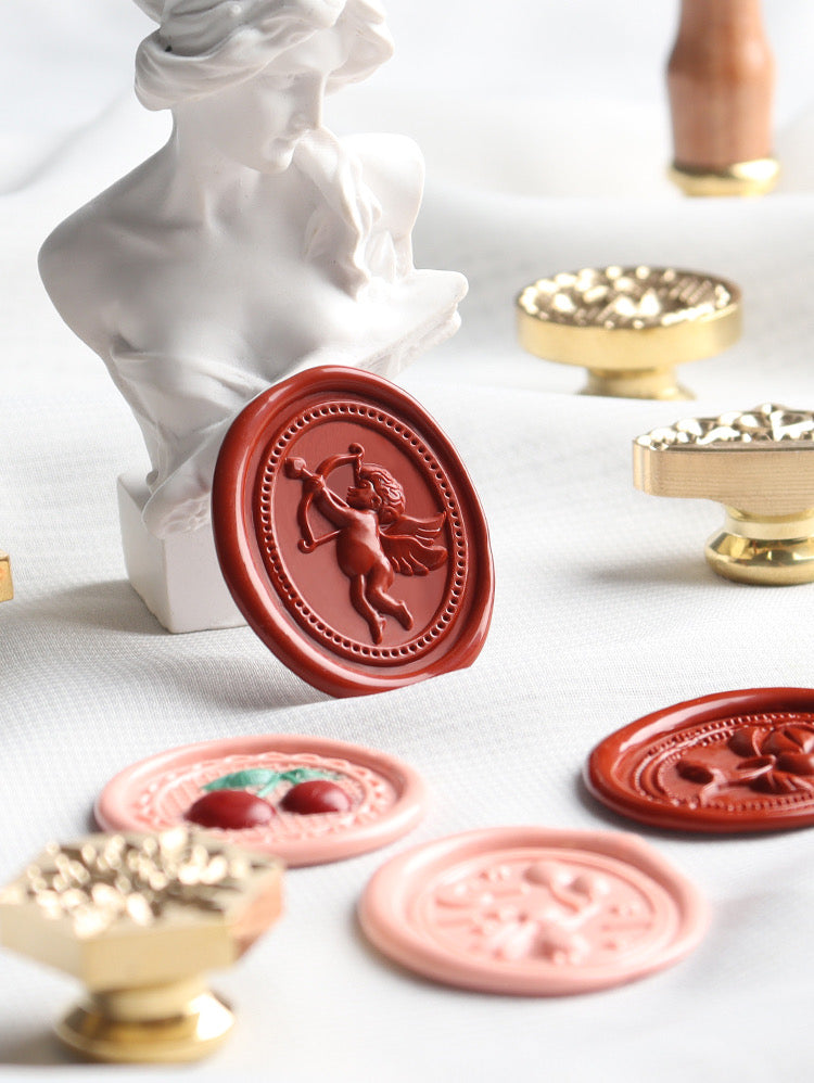 [NEW] Metallic Luxe Wax Seal Beads (with box) - 10 colors