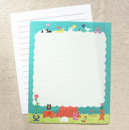 AIUEO Sunny Days | Letter Set (12 sheets & 4 envelopes)