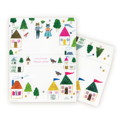 Aiko Fukawa House | Letter Set (12 sheets & 4 envelopes)