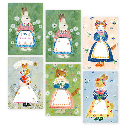 Aiko Fukawa Tablier  | Postcard Set