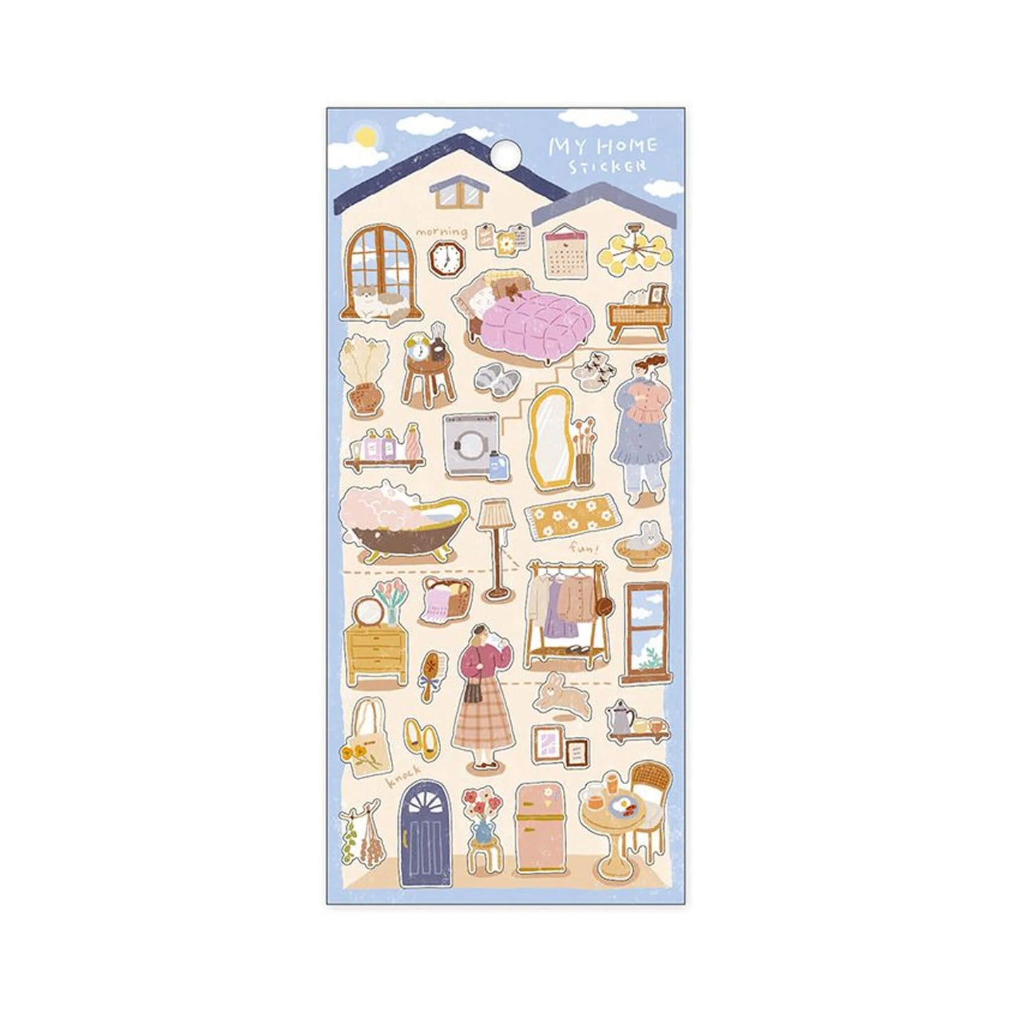 (NEW) My home sticker - Dress up time | Sticker Sheet