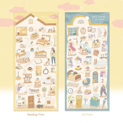 (NEW) My home sticker - Dress up time | Sticker Sheet
