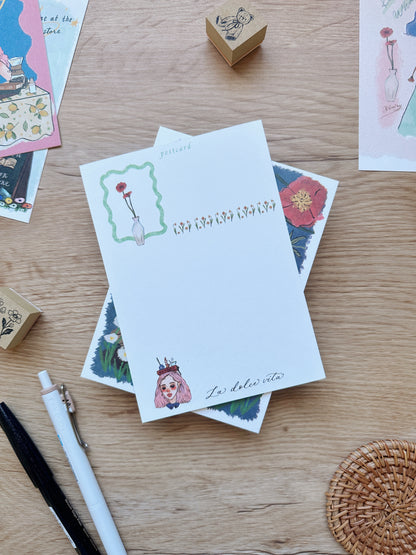 You are the blooming season | Postcard