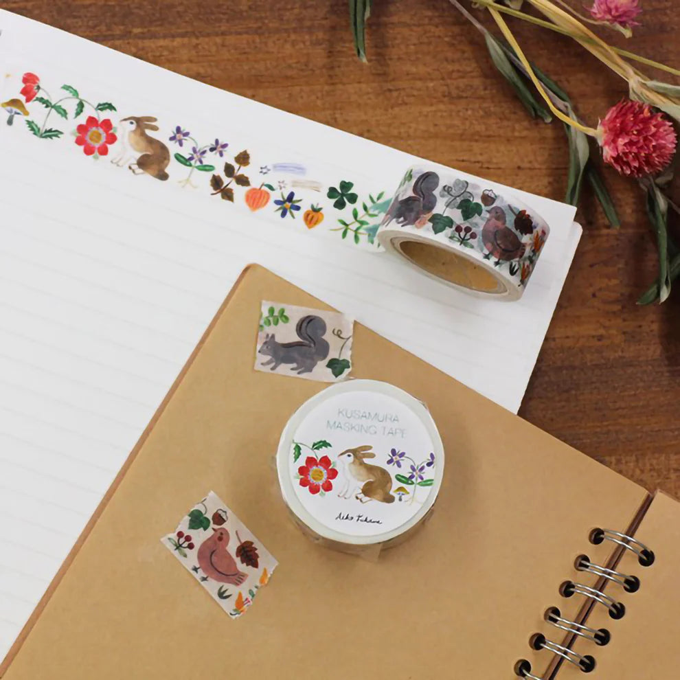 (NEW) Aiko Fukawa Kusamura | Transparent Washi Tape (8m)