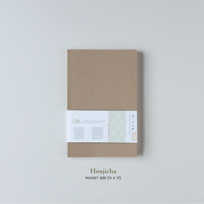 B/rew | Japanese Tea Inspired A6 Notebook (3 Color)