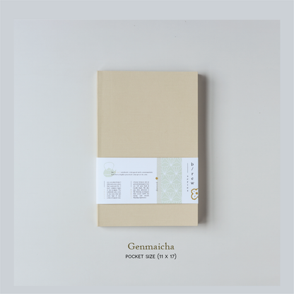 B/rew | Japanese Tea Inspired A6 Notebook (3 Color)