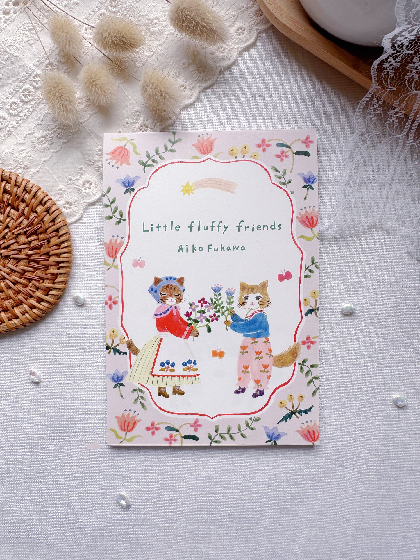 Aiko Fukawa Little Fluffy Friends | Postcard Set