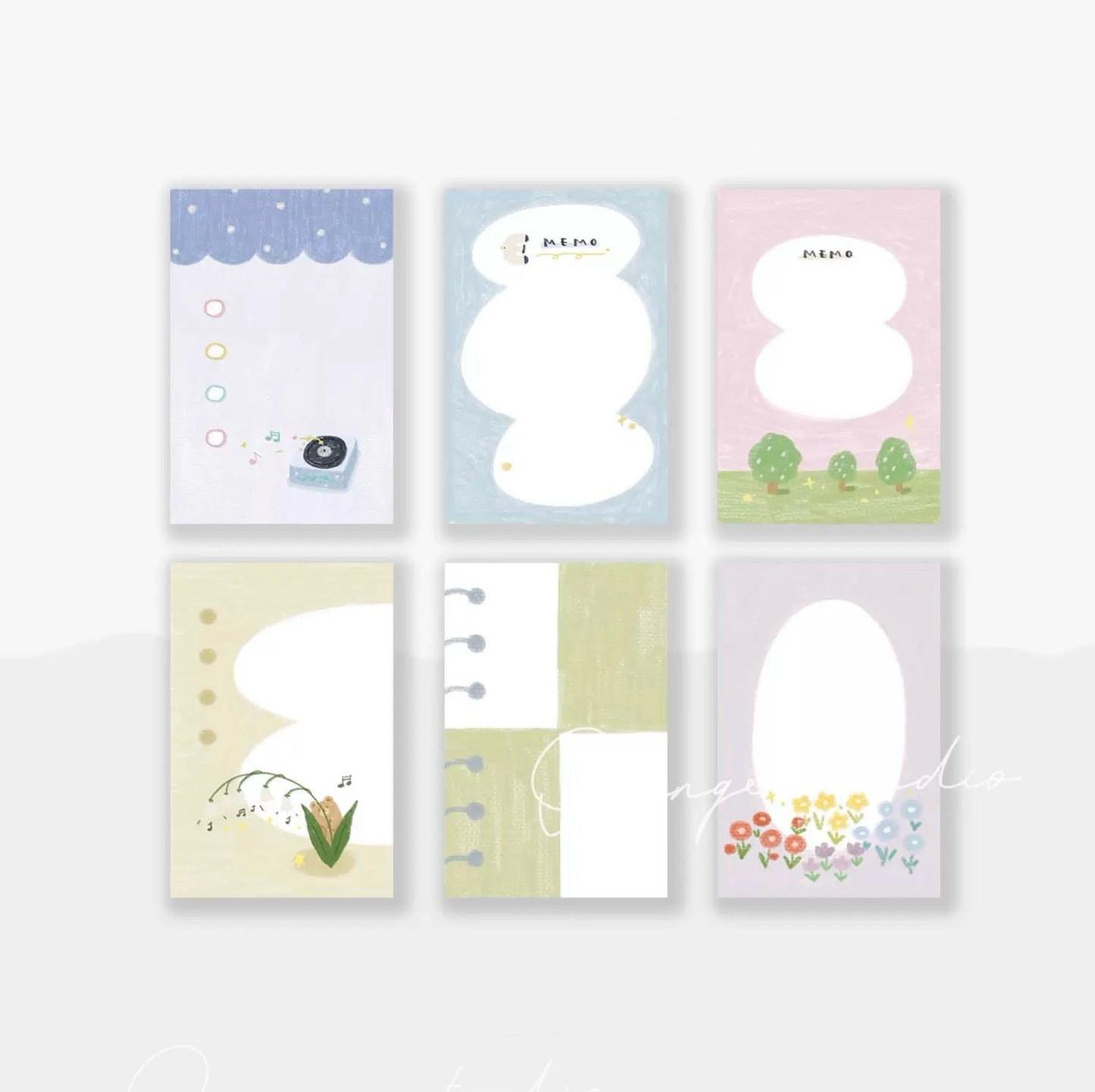 (NEW) Musical Notes | Memo sheets
