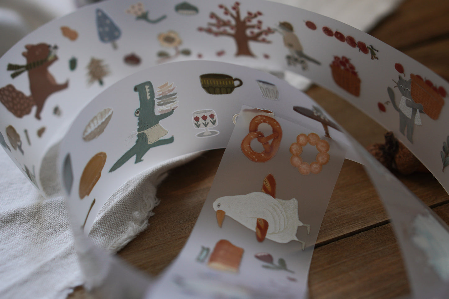 The Forest Kitchen | PET Tape Stickers