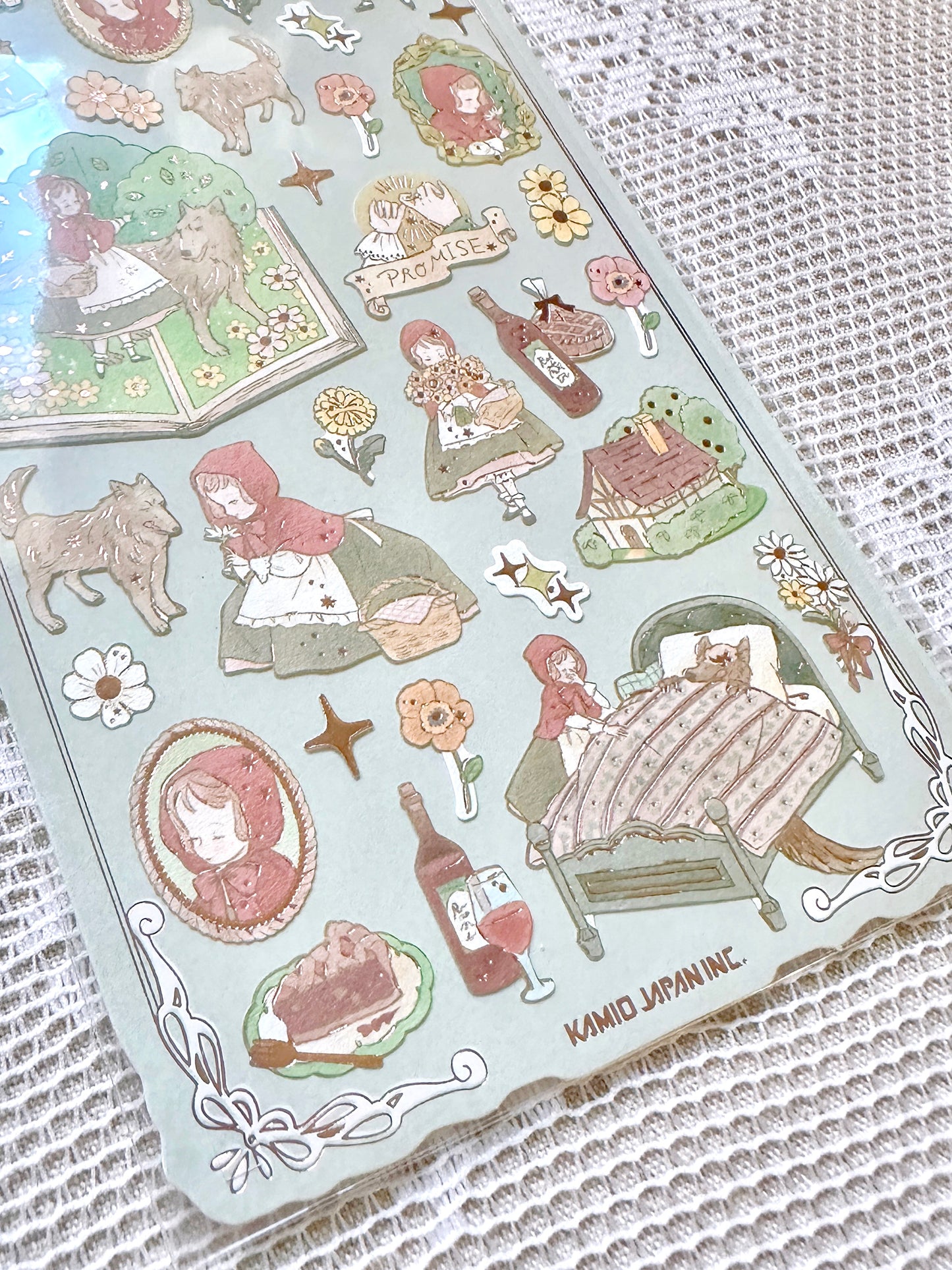 (NEW) Little Riding Hood | Sticker Sheet