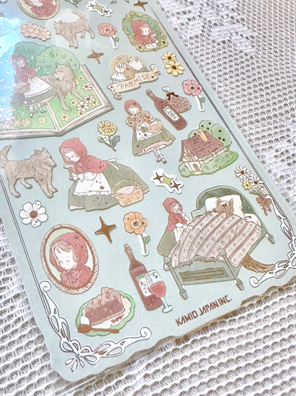 (NEW) Little Riding Hood | Sticker Sheet