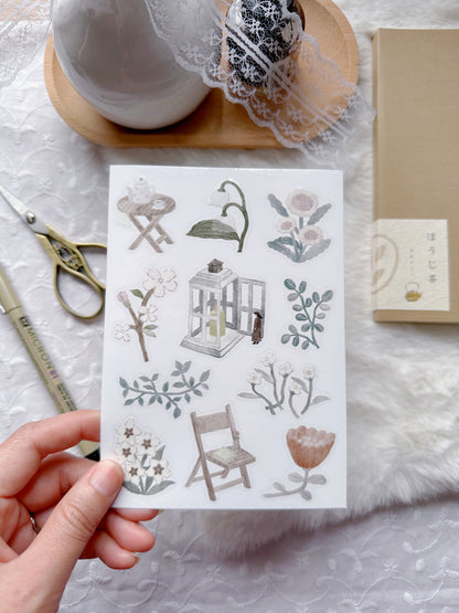 The Afternoon's Garden | Transfer Stickers (set of 2)