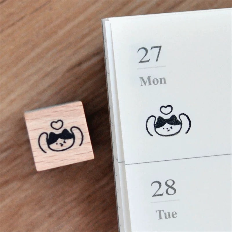 [NEW] Mini Cat Series | Mini Wooden Rubber Stamp (10 designs)