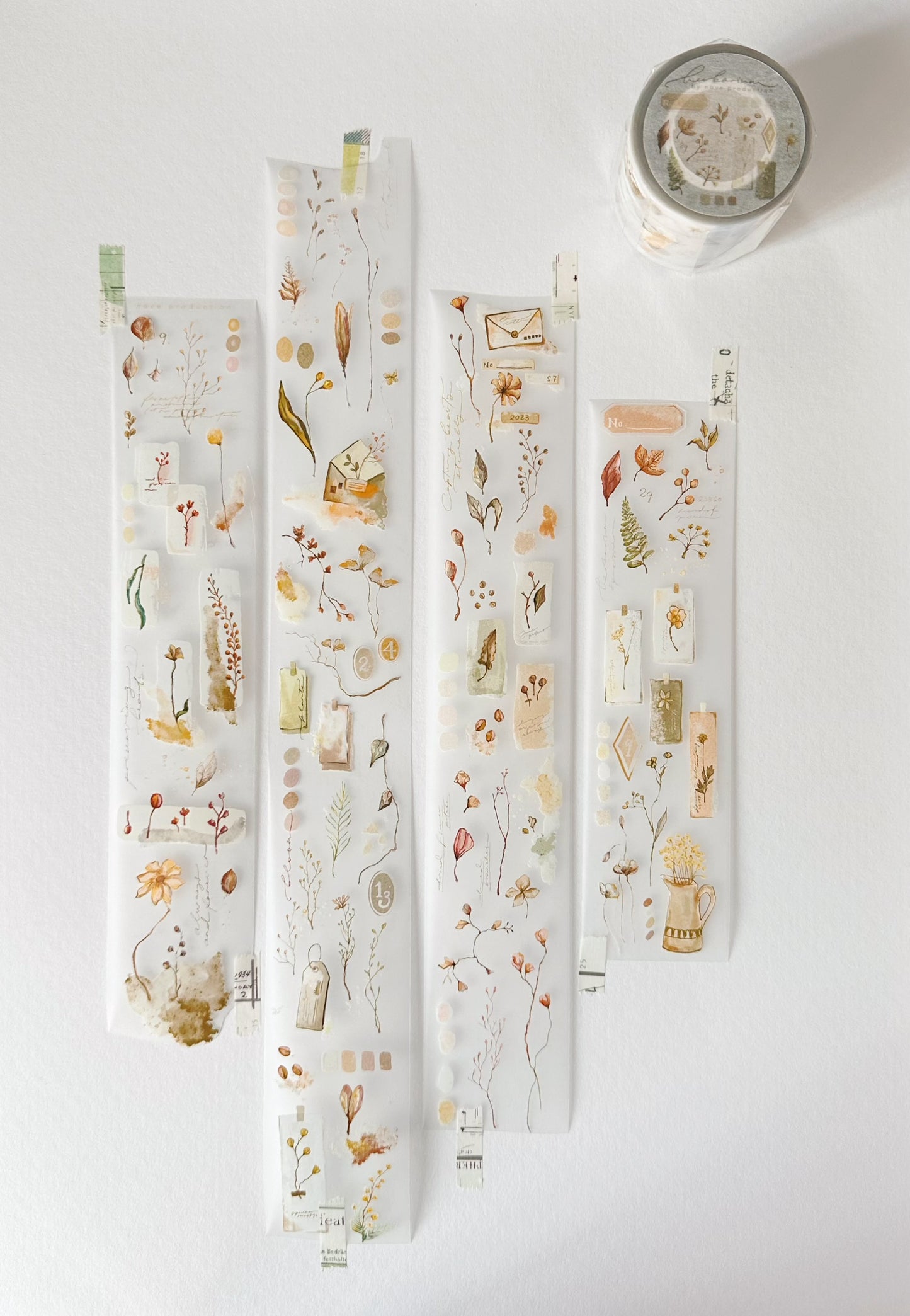 Herbarium Matte PET Tape/Stickers