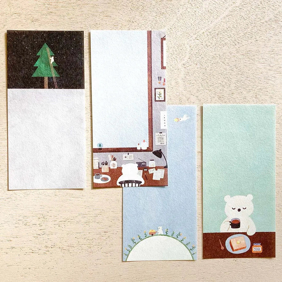 (NEW) Mariko Fukuoka Hoshi Kuma | Memopad