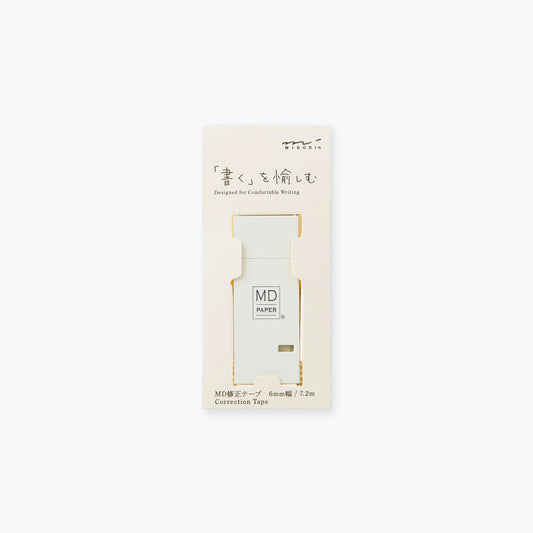 (NEW) Midori MD Correction Tape - 6mm - Cream