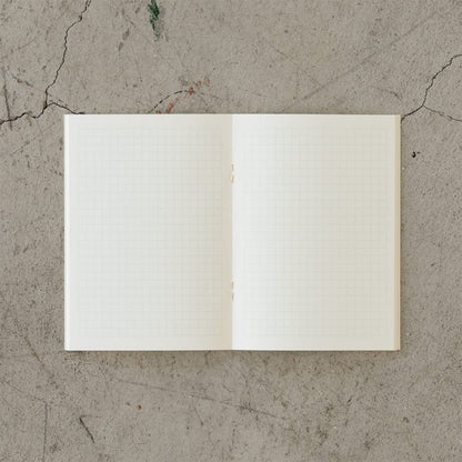 (NEW) Midori MD Notebook Light A6 - Grid - Pack of 3