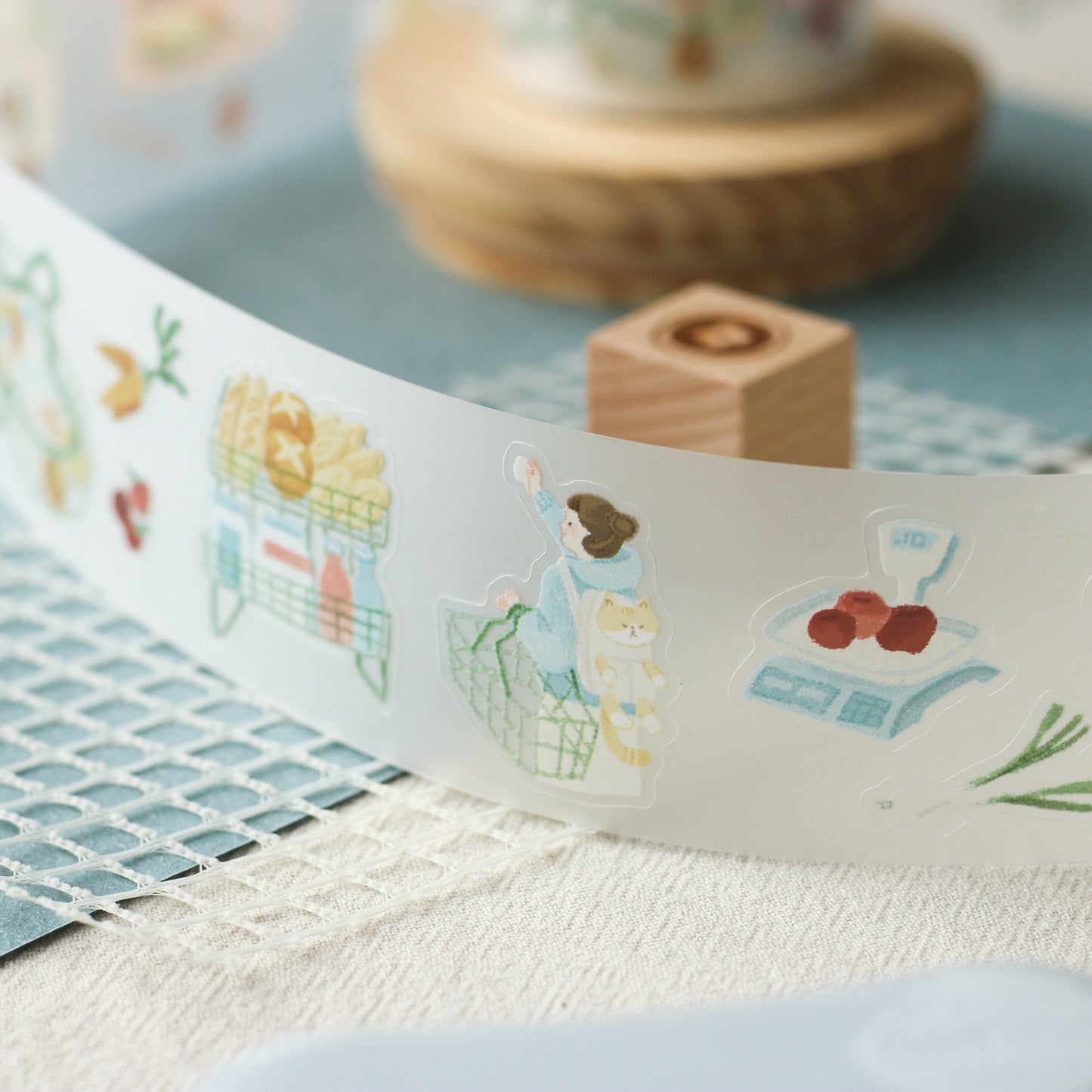 Palette Life | Kiss Cut PET Tape Stickers