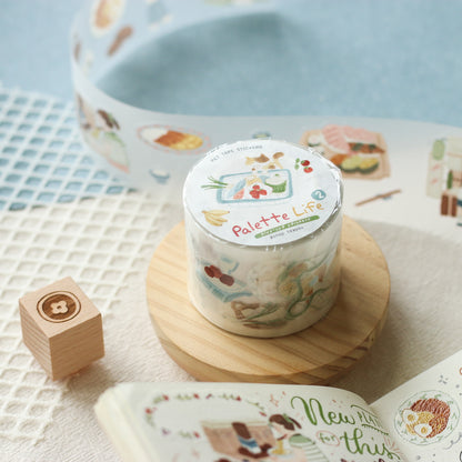 Palette Life | Kiss Cut PET Tape Stickers