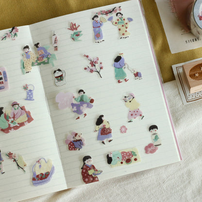 Spring Fairies | Kiss Cut PET Tape Stickers