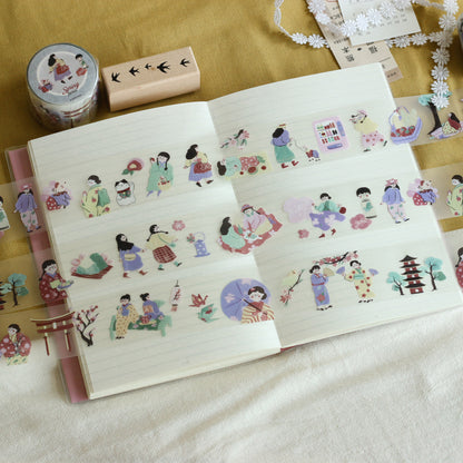 Spring Fairies | Kiss Cut PET Tape Stickers