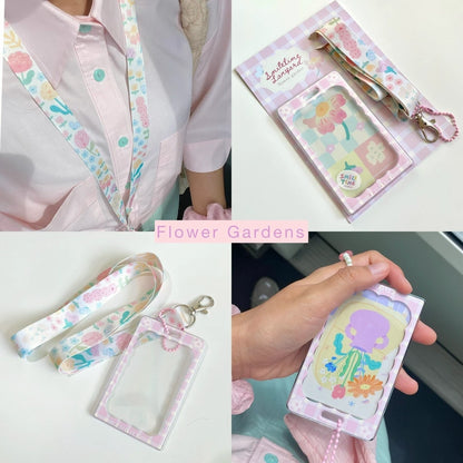 Smiletime Cute Lanyard and Card Holder Set | 5 designs