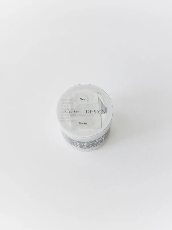 (NEW) Nyret Tape L - Tickets | PET Tape Stickers