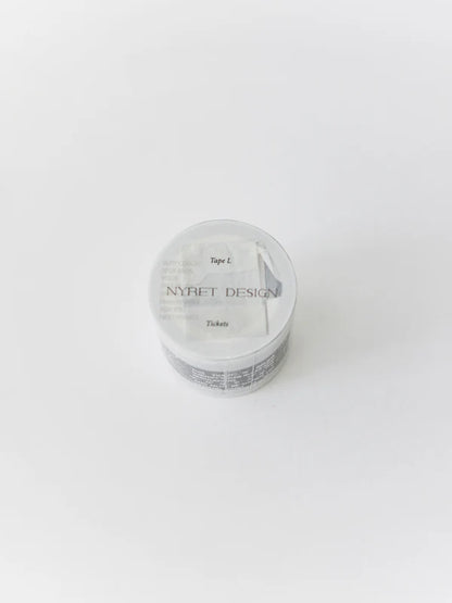 (NEW) Nyret Tape L - Tickets | PET Tape Stickers