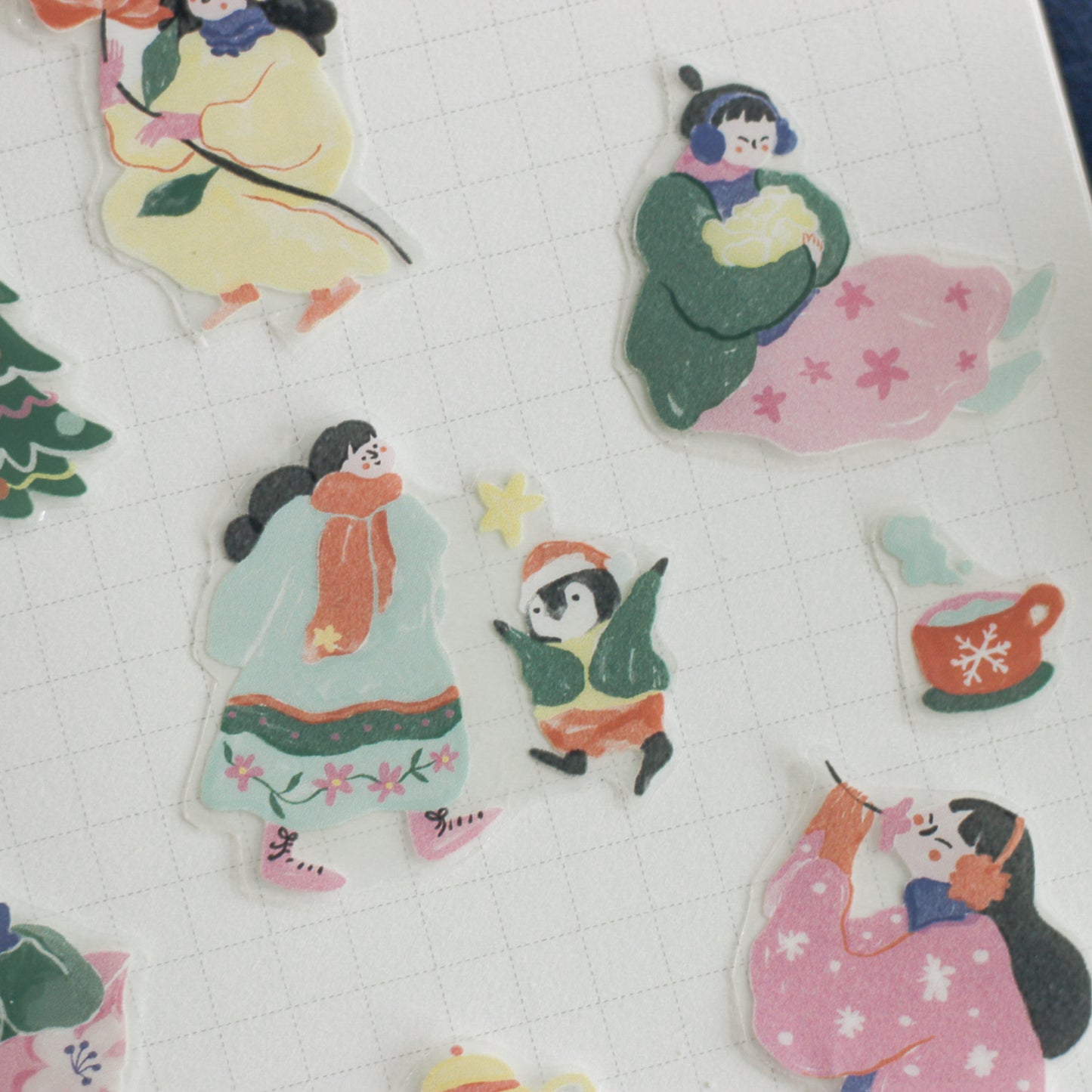 Winter Fairies | Kiss Cut PET Tape Stickers