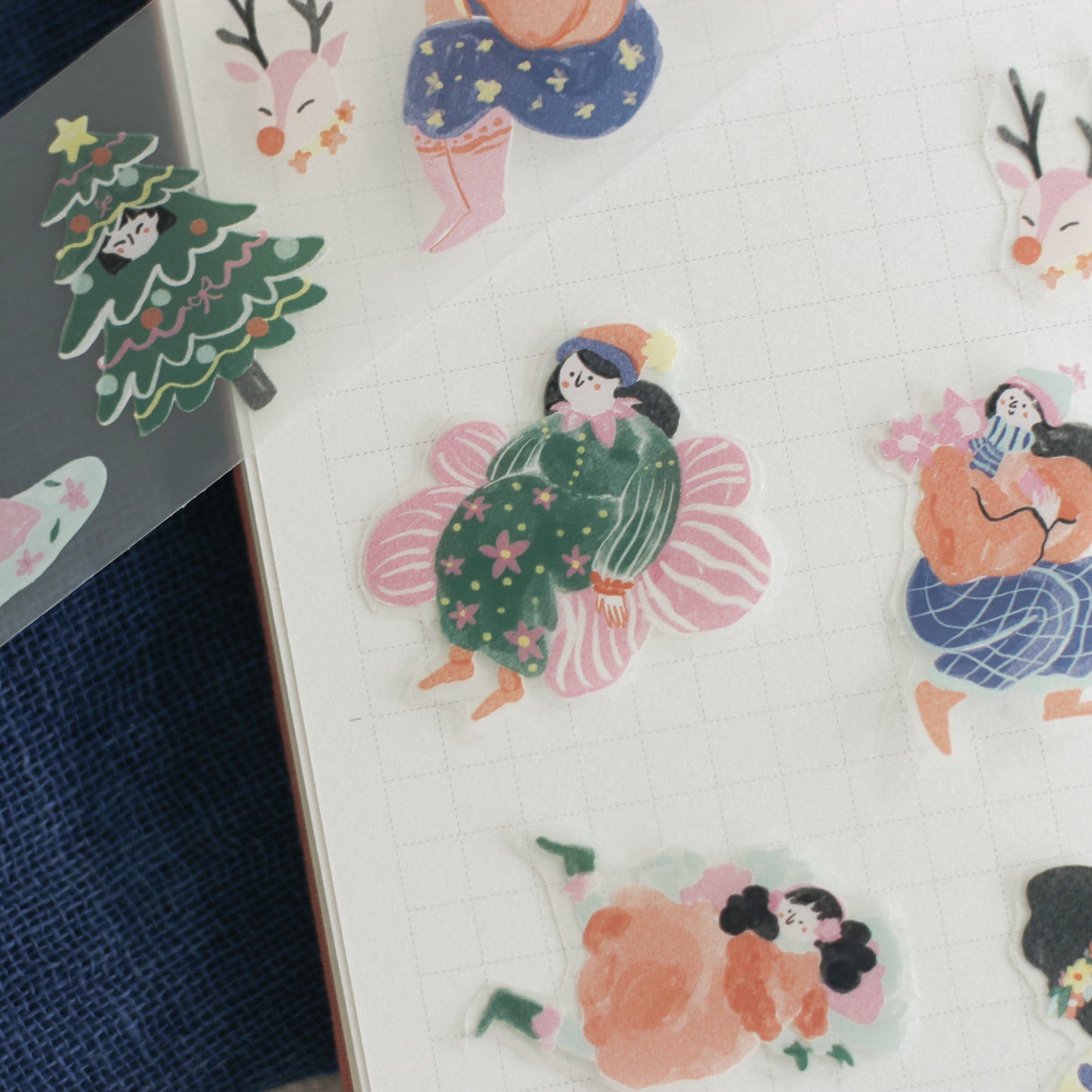 Winter Fairies | Kiss Cut PET Tape Stickers