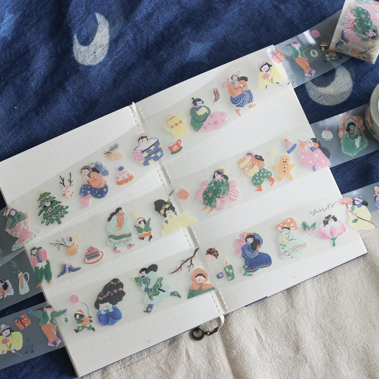 Winter Fairies | Kiss Cut PET Tape Stickers