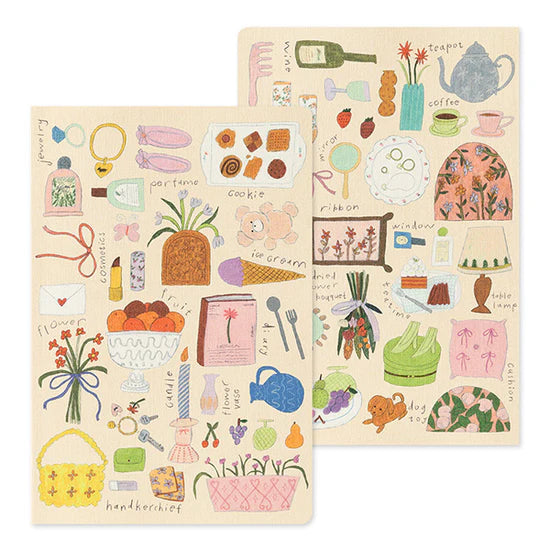 (NEW) Midori Yuru Log Notebook B6 - My Life - Dot Grid