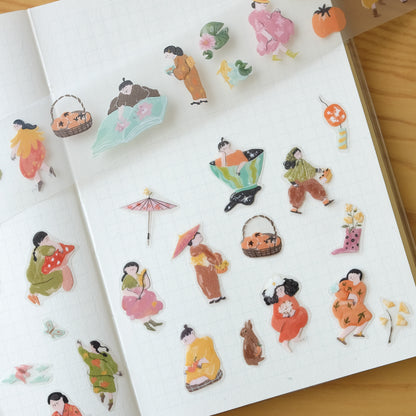 Autumn Fairies | Kiss Cut PET Tape Stickers