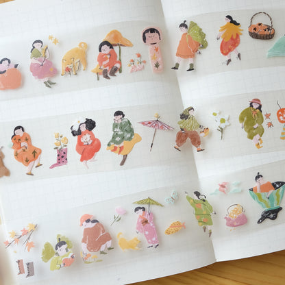 Autumn Fairies | Kiss Cut PET Tape Stickers